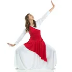 Danzcue Asymmetrical Praise Dance Tunic (Dress Not Included) at Danzia