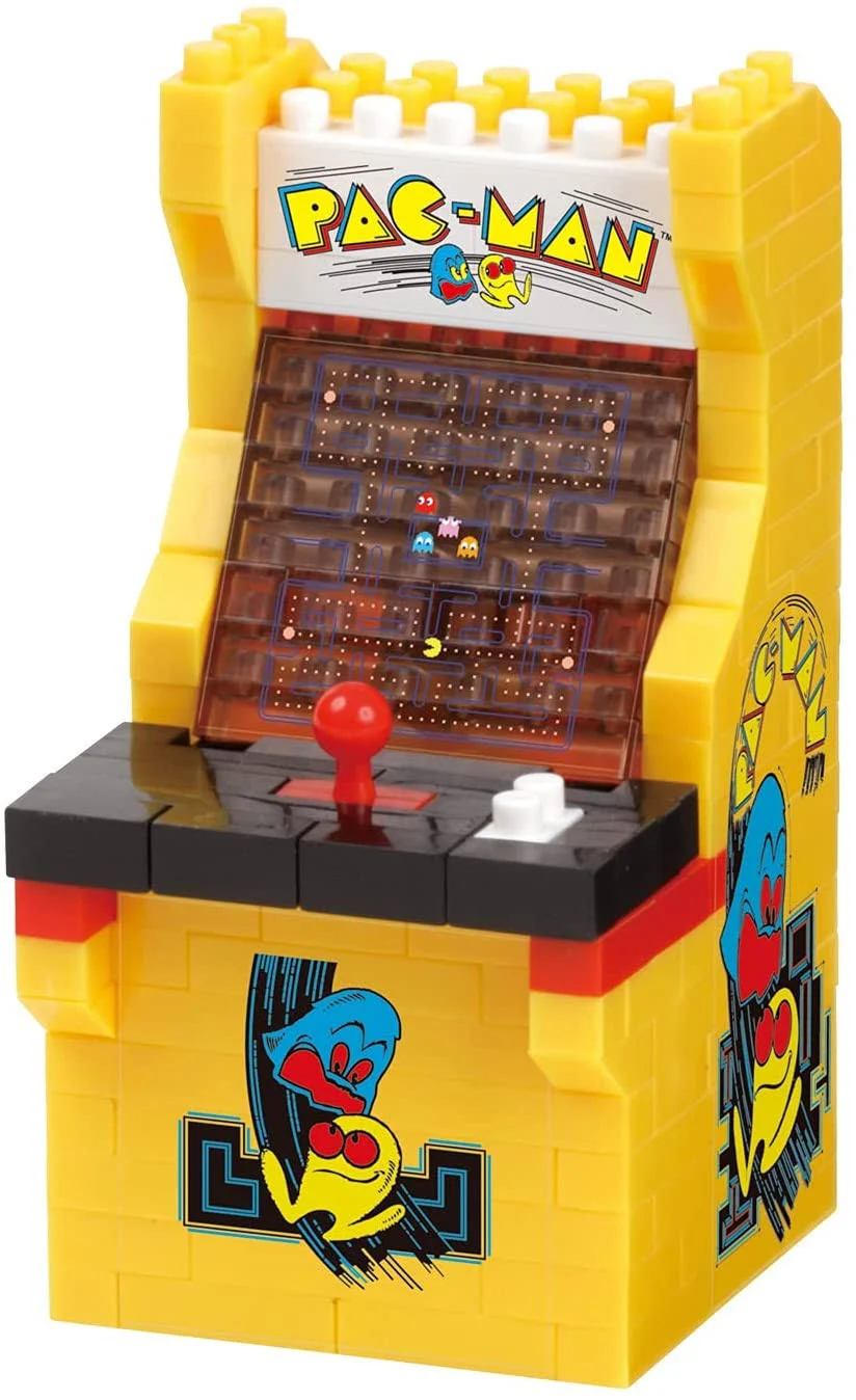 nanoblock - PAC-Man - PAC-Man Arcade Machine, Character Collection Series Building Kit