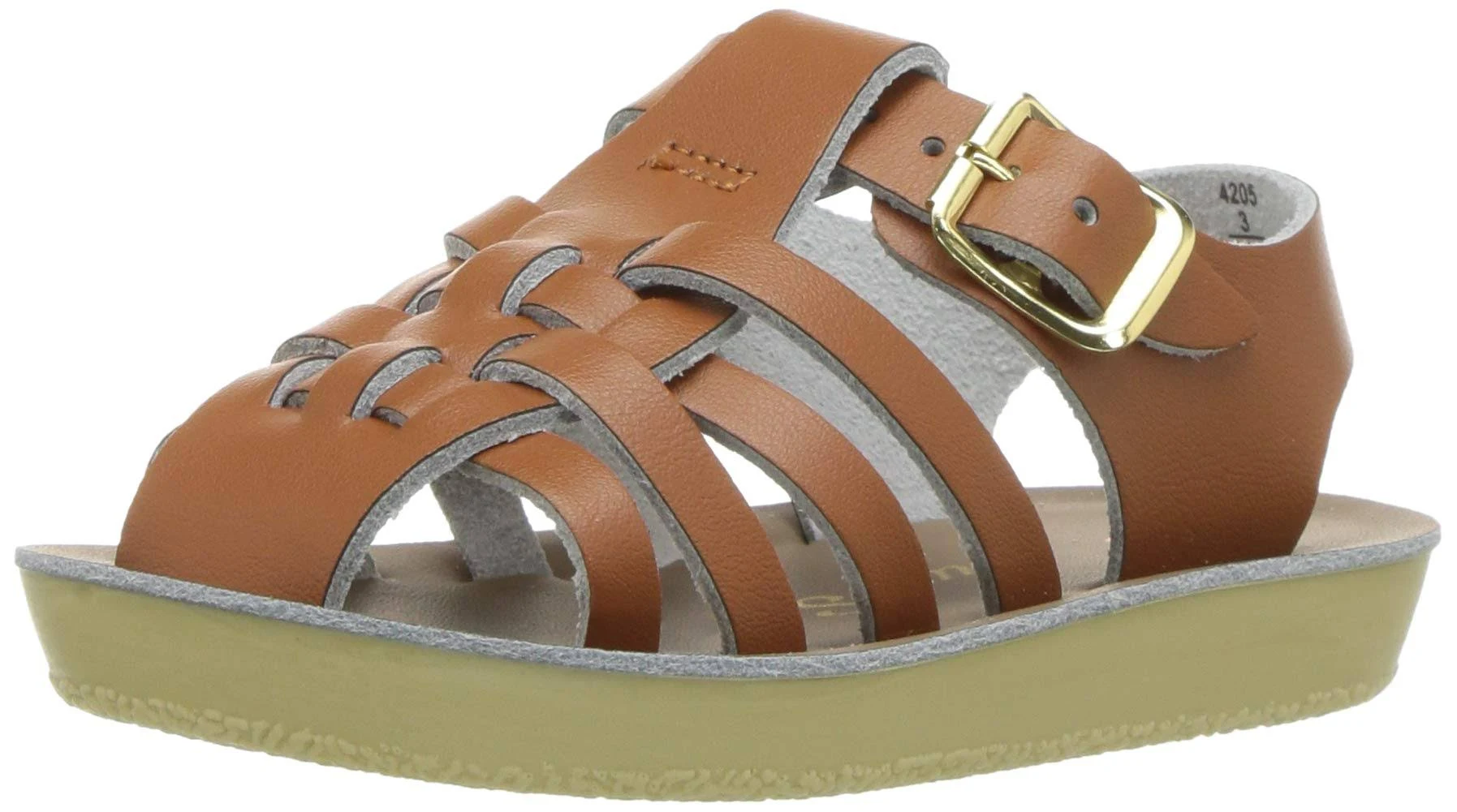 Salt Water Sandals Unisex-Child Sun-san Sailor Flat Sandal