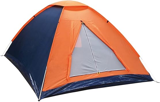 NTK Panda 4 Person 6.7 by 6.7 Foot Sport Camping Dome Tent