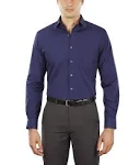 Van Heusen Men's Dress Shirt Fitted Poplin Solid