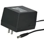 AC to AC Wall Adapter Transformer 24 Volt @ 1500mA Black Straight 2.1mm Female Plug