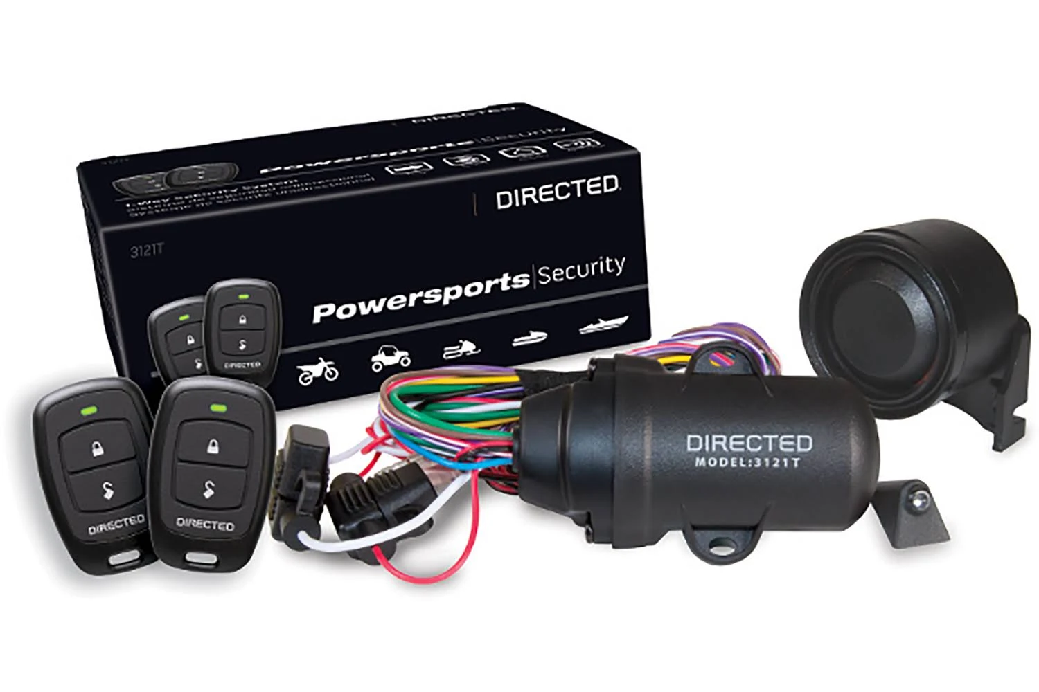 Directed Electronics 3121T Powersports 1-Way Security System