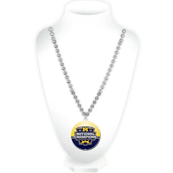 Rico Industries NCAA Michigan Wolverines 2024 CFP National Champions Bead ...