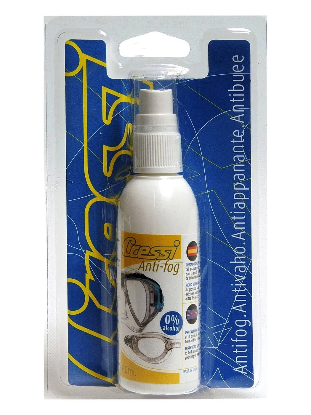 Cressi Anti-Fog Solution Spray Accessory