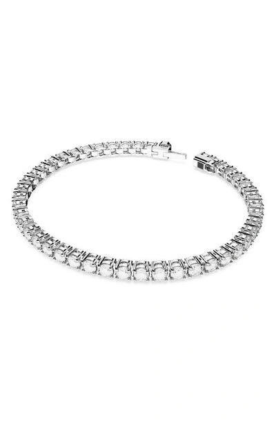 Matrix Crystal Tennis Bracelet