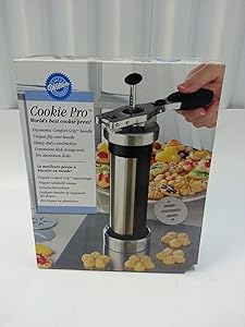 Wilton Cookie Pro Cookie Press - Silver