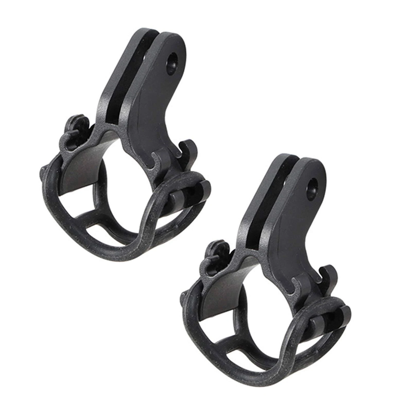 2pcs Flashlight Holder Bicycle Bike Torch Light Mounting Bracket for Go Pro Type Mount Interface