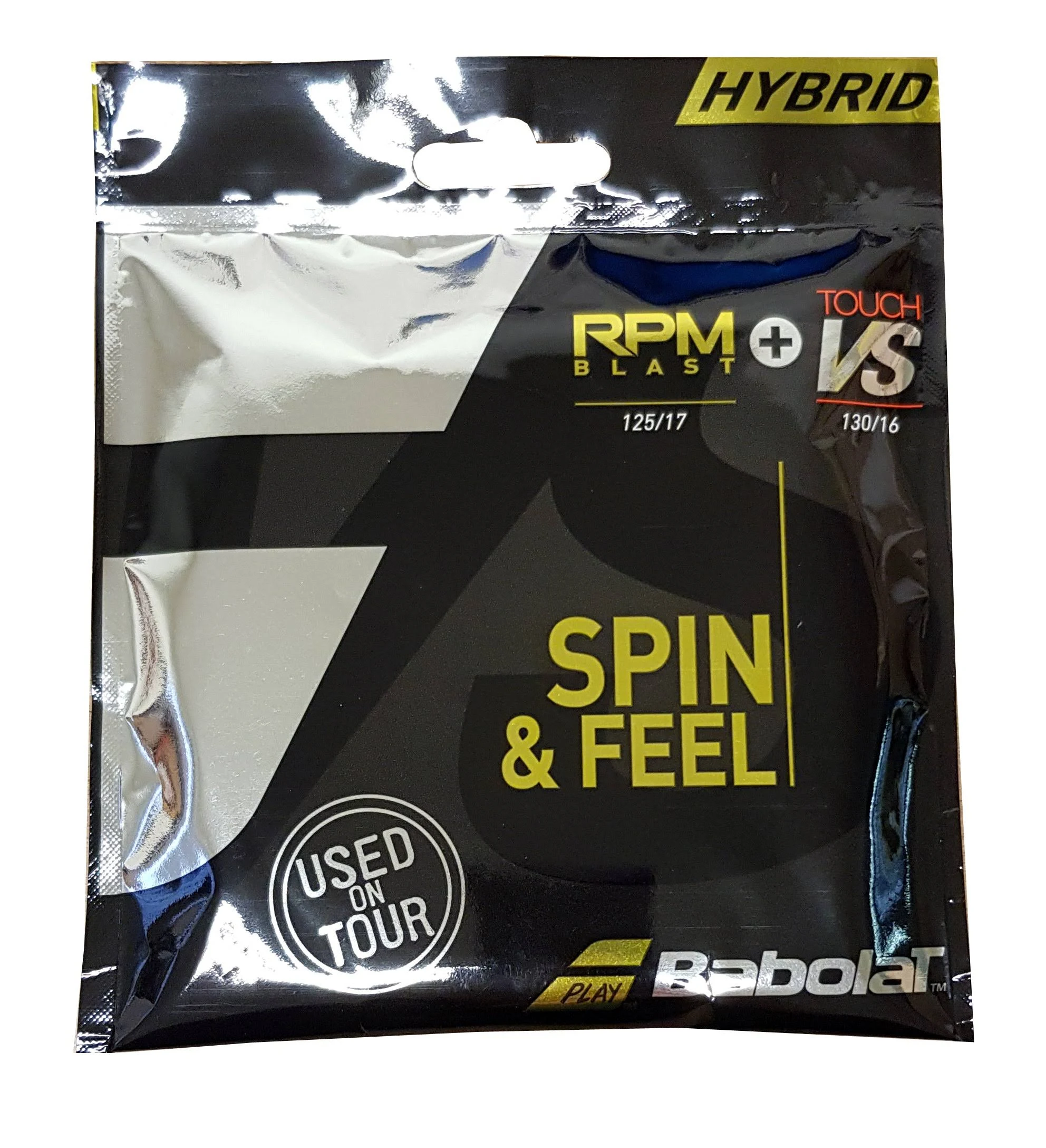 Babolat RPM Blast 125 + Touch Vs 130 Hybrid String