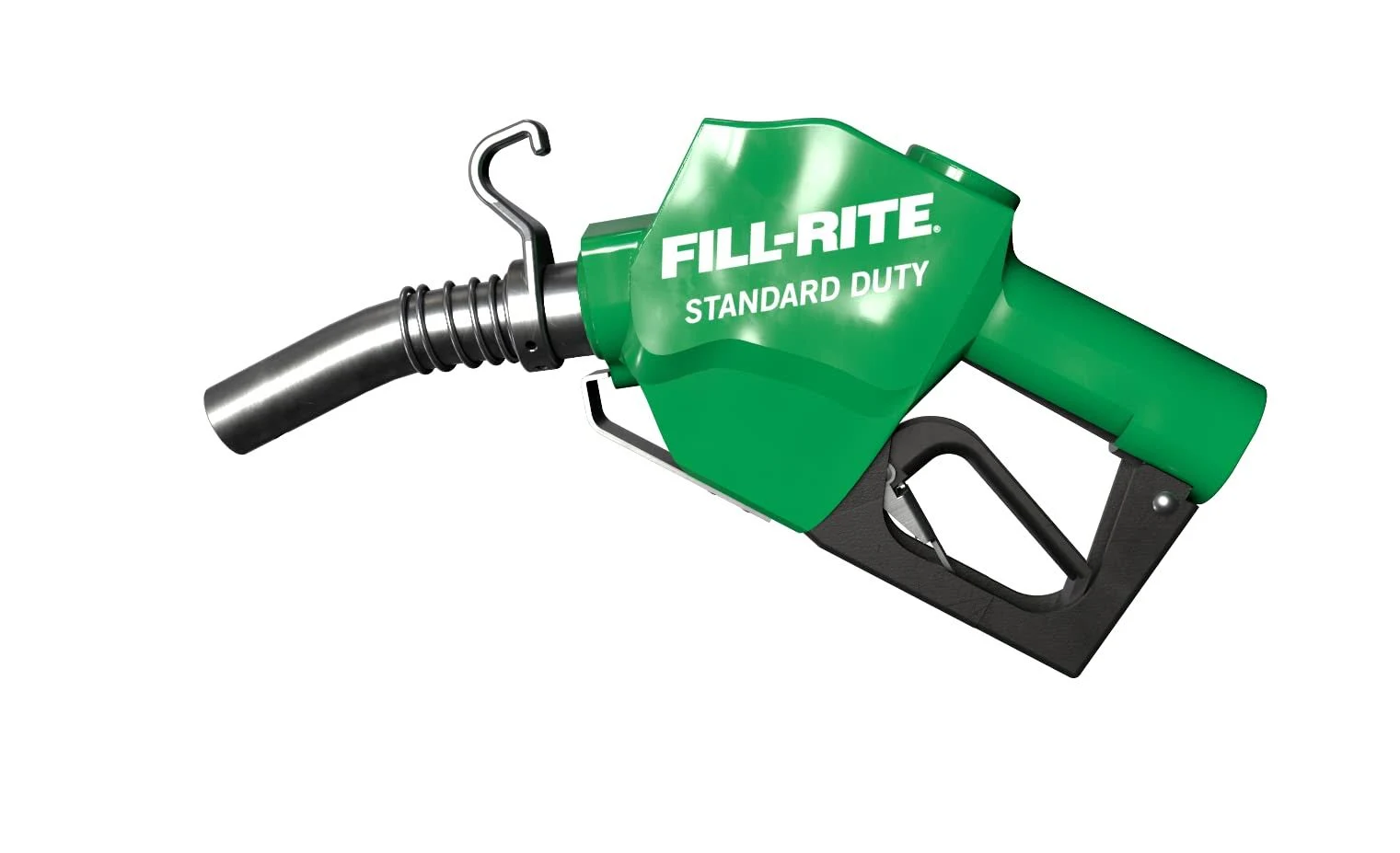 Fill-Rite SDN100GAN 1” 5 to 25 GPM Automatic Standard Duty Fuel Transfer Nozzle, Green - For Gasoline, Diesel, Biodiesel up to B20, E15 & Kerosene