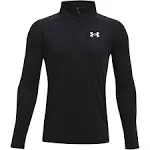 Under Armour Tech Big Logo 1/2 Zip - Boys - Black/White