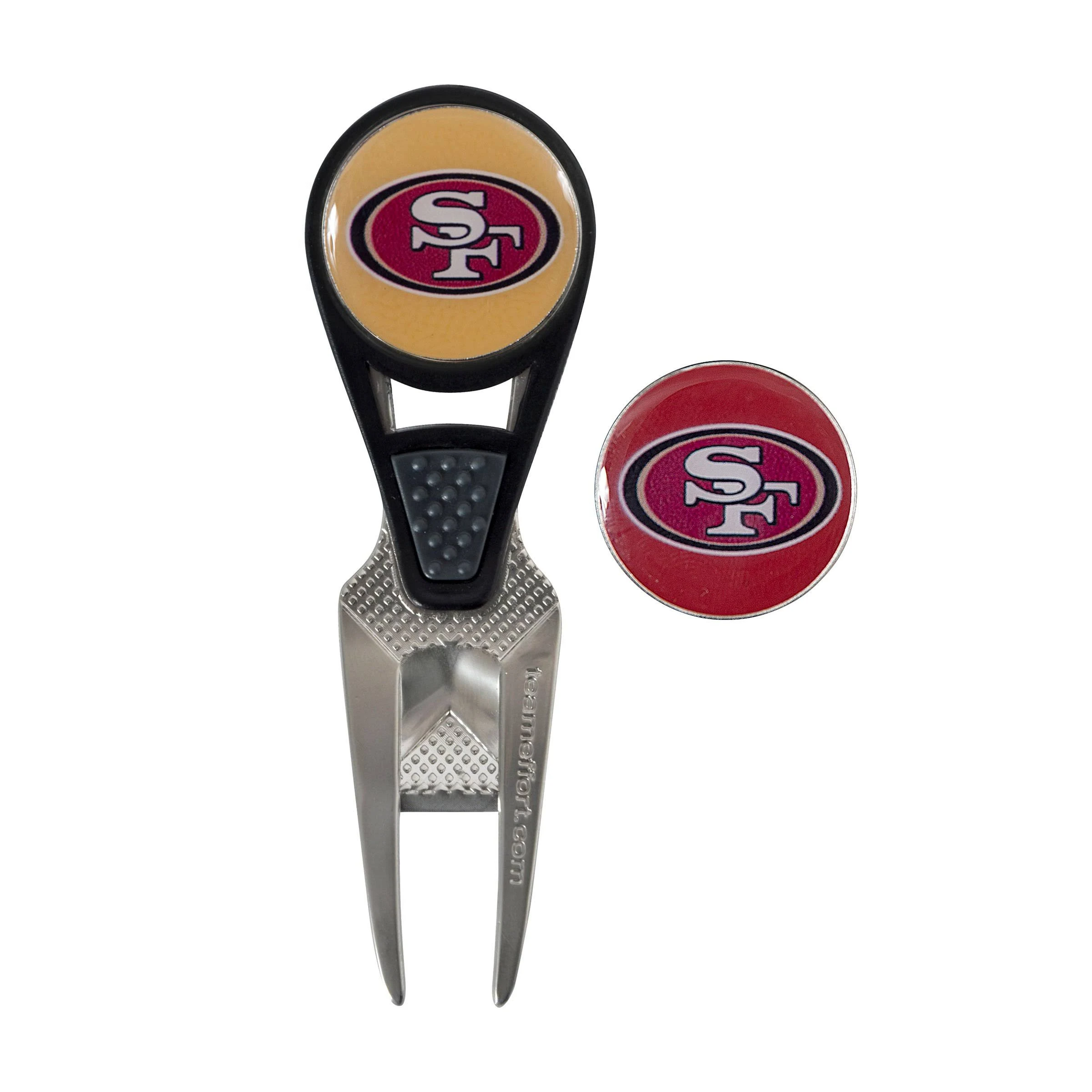 Team Effort Golf NFL CVX Ball Mark Repair San Francisco 49ers Tools New