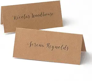 Gartner Studios Kraft Printable Place Cards