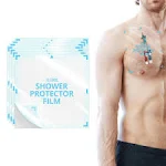 JJ Care Shower Protector [Pack of 14], 9x9 Dialysis Catheter Shower Cover, PICC Line Water Barrier, Colostomy Shower Shields, Waterproof Bandage