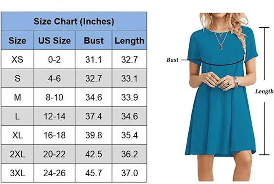 ppyoung Women's Summer Casual T-shirt Dresses Short Sleeve Boho Beach Dress