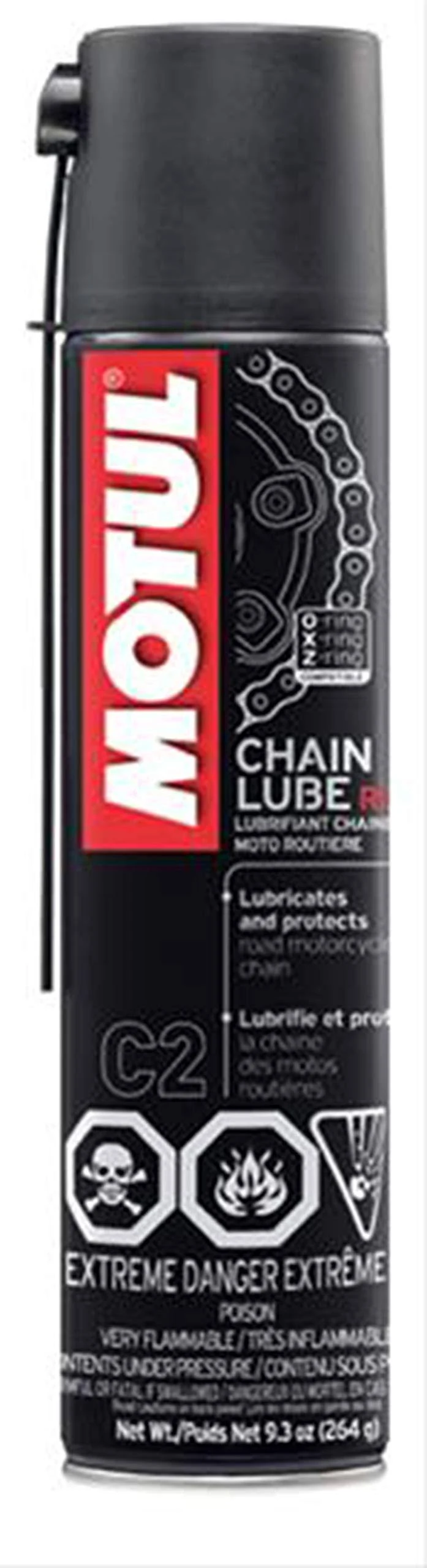 Motul MTL103244 C2 Chain Lube, 9.3 fl. oz, 1 Pack