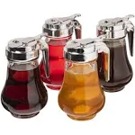 Brybelly 8 oz Maple Syrup Dispenser - Pack of 4