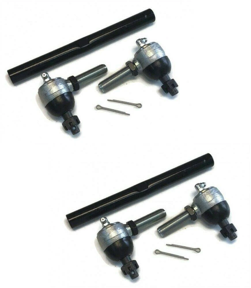 (2) Steering Tie Rod &amp; Shaft Assembly for EZGO TXT Medalist Golf Cart 1994-2000 