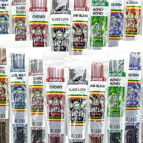 19 Jumbo Handmade Incense 4-Pack Assorted Scents (30-Sticks Per Pack)