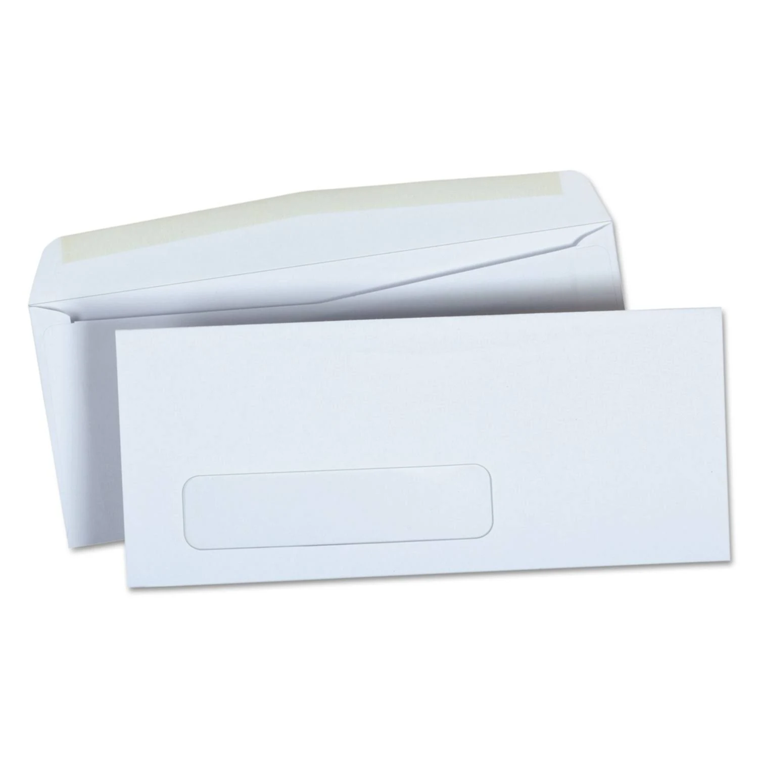 Universal Peel Seal Strip Business Envelope, #10, Window, White, 500/Box - UNV36005