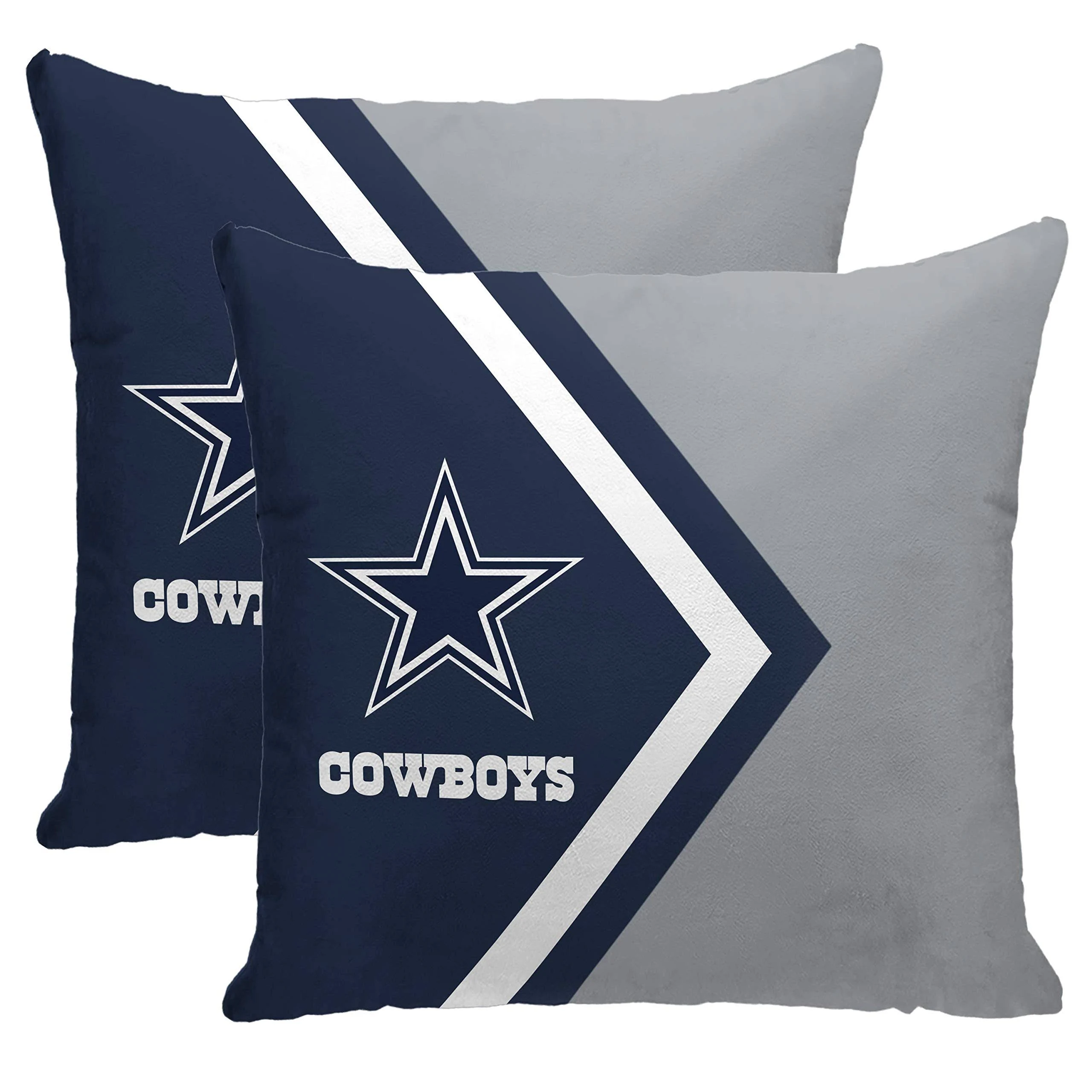 Dallas Cowboys 16'' x Side Arrow Poly Span Decor Pillows 2-Pack