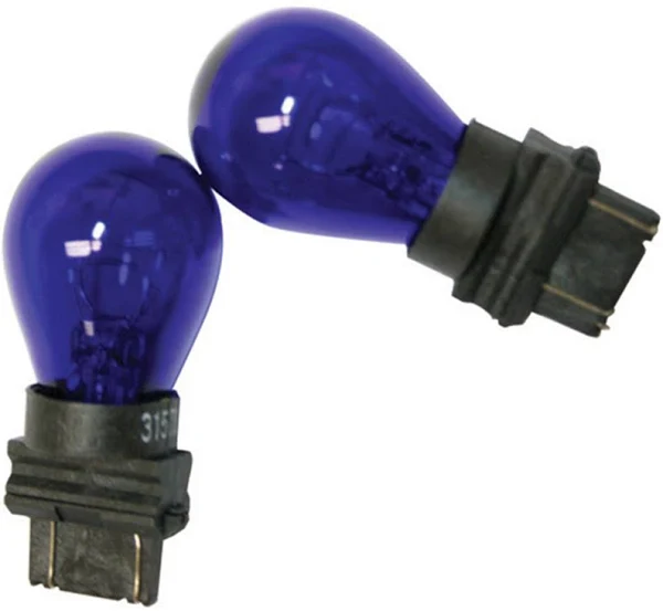 IPCW CWB-3157B Blue Waffle Mount 3157 Bulb - Pair