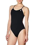 TYR Women's Durafast One Solids Cutoutfit Swimsuit - Black - 26