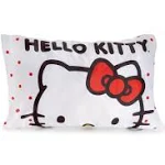 Franco Hello Kitty Beauty Standard Beauty Silky Satin Standard Pillowcase Cover 20x30 for Hair and Skin, (Officially Licensed Product)