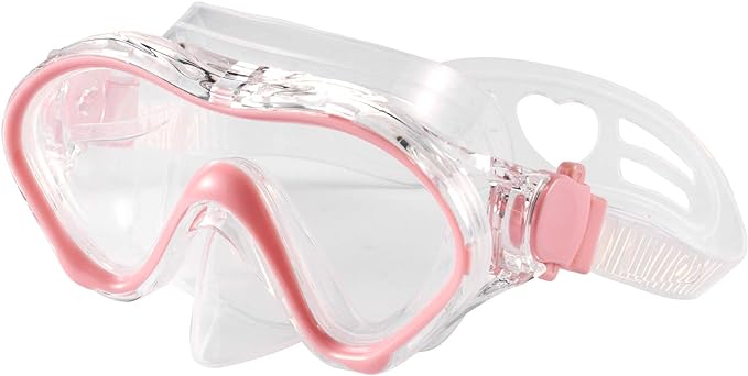 Fpxnb Kids Swim Mask, Swimming Goggles with Nose Cover, Snorkel Mask Diving Mask ...