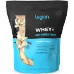 Legion Whey+ Whey Isolate Protein Powder, French Vanilla, 5lbs, Beige