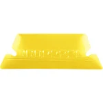 Pendaflex Hanging Folder Tabs, 2", Clear Yellow, 25 Tabs and Inserts per Pack (42 YEL)