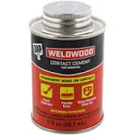 DAP Weldwood 128-fl oz Liquid Contact Cement Waterproof, Quick Dry, Multipurpose AdhesiveDAP Weldwood 128-fl oz Liquid Contact Cement Waterproof, Quick Dry, Multipurpose Adhesive