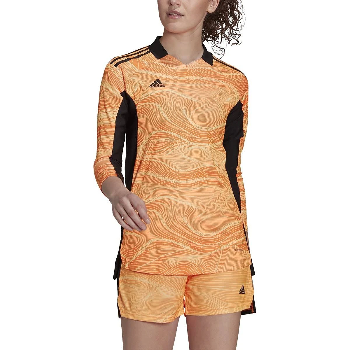 adidas Condivo 21 Womens Long Sleeve Goalkeeper Jersey - Stretchy Panels, Moisture-Wicking, Made with Recycled Materials