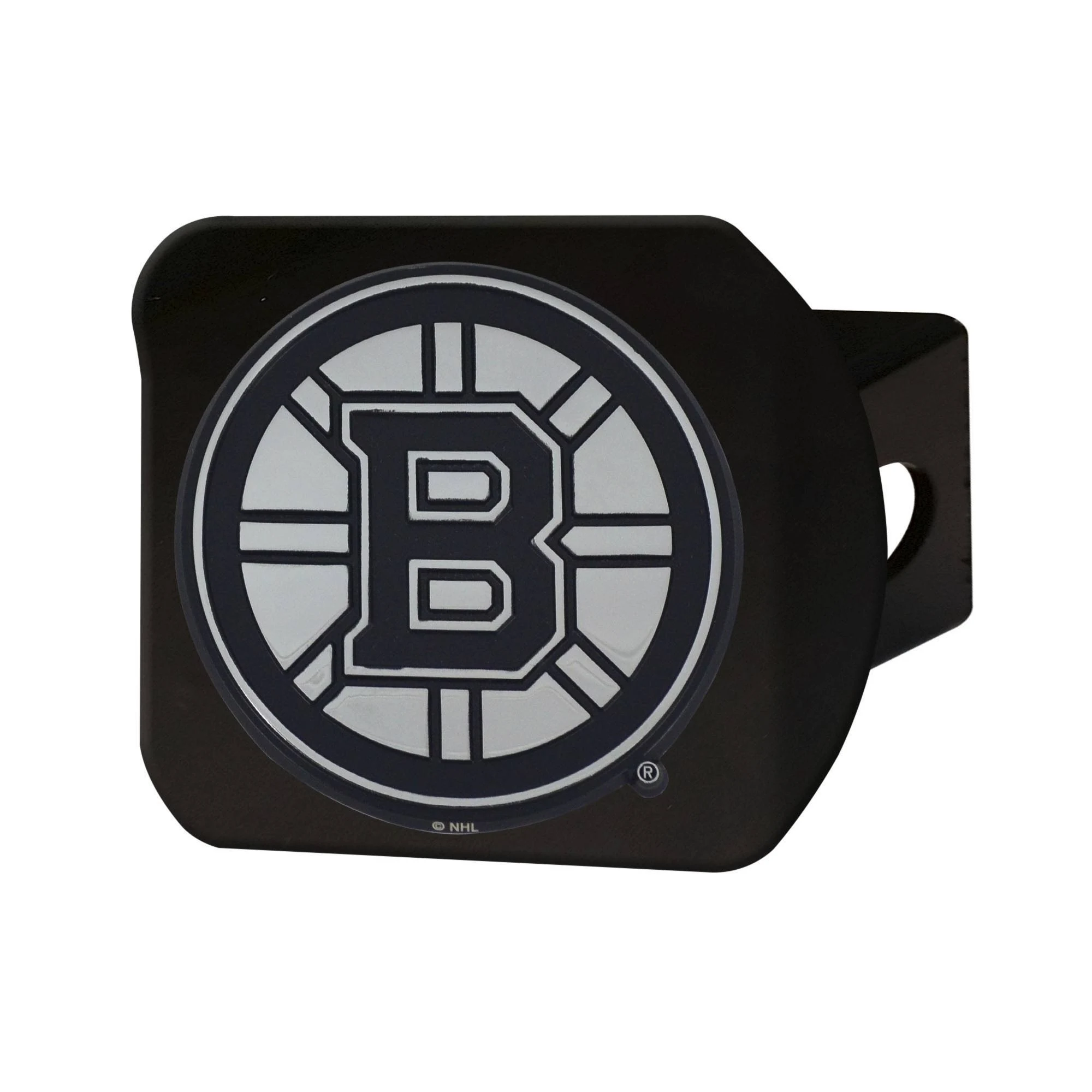 FANMATS NHL - Boston Bruins Black Metal Hitch Cover