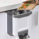 HUAPPNIO Folding Wall Mounted Kitchen Bin