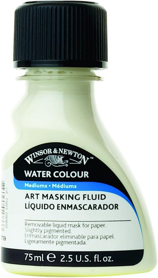 Winsor & Newton : Watercolor Medium : 75Ml : Colorless Masking Fluid