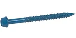 CONFAST 1/4" x 2-1/4" Hex Head Concrete Screw Anchor with Drill Bit (100 per Box)