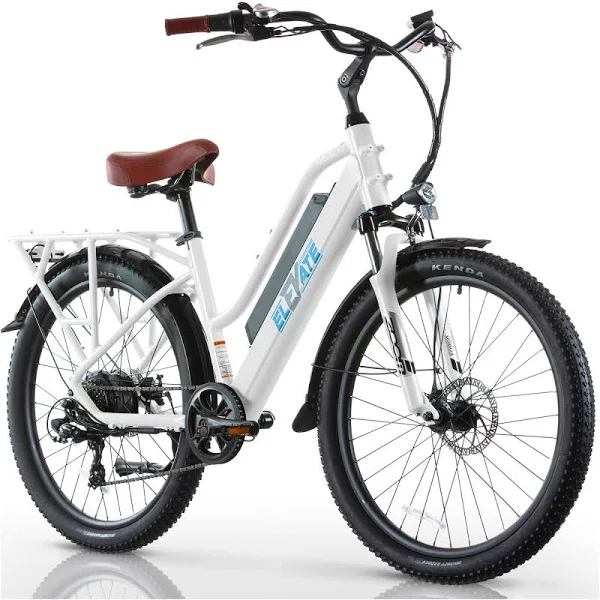 Elevate Electric Bike for Adults - 60 Mile E Bike 20MPH Throttle 48V E-Bike - Commuter Bike Beach Cruiser Ebike Adult Electric Bicycles for Men & Women