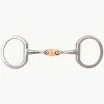 JP Korsteel Copper Link Oval Eggbutt Snaffle