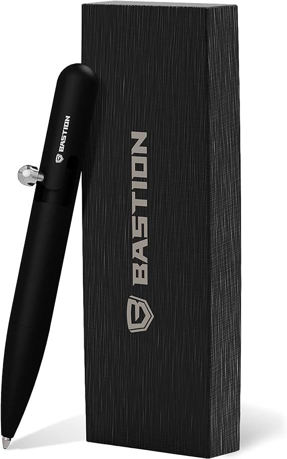 Bastion Mini Short Clipless Bolt-Action Pen