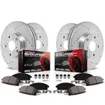 Power Stop 21-22 Ford F-150 Front and Rear Z23 Evolution Brake Kit - K8803