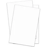 White Silk Matt Card Stock 130lb. Cover (350gsm) - 50 Pk (Choose your size) (12 x 18)