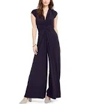 Vince Camuto Womens Twist Front Jumpsuit