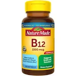 Nature Made Vitamin B12, Time Release, 1000 mcg, Tablets - 75 tablets