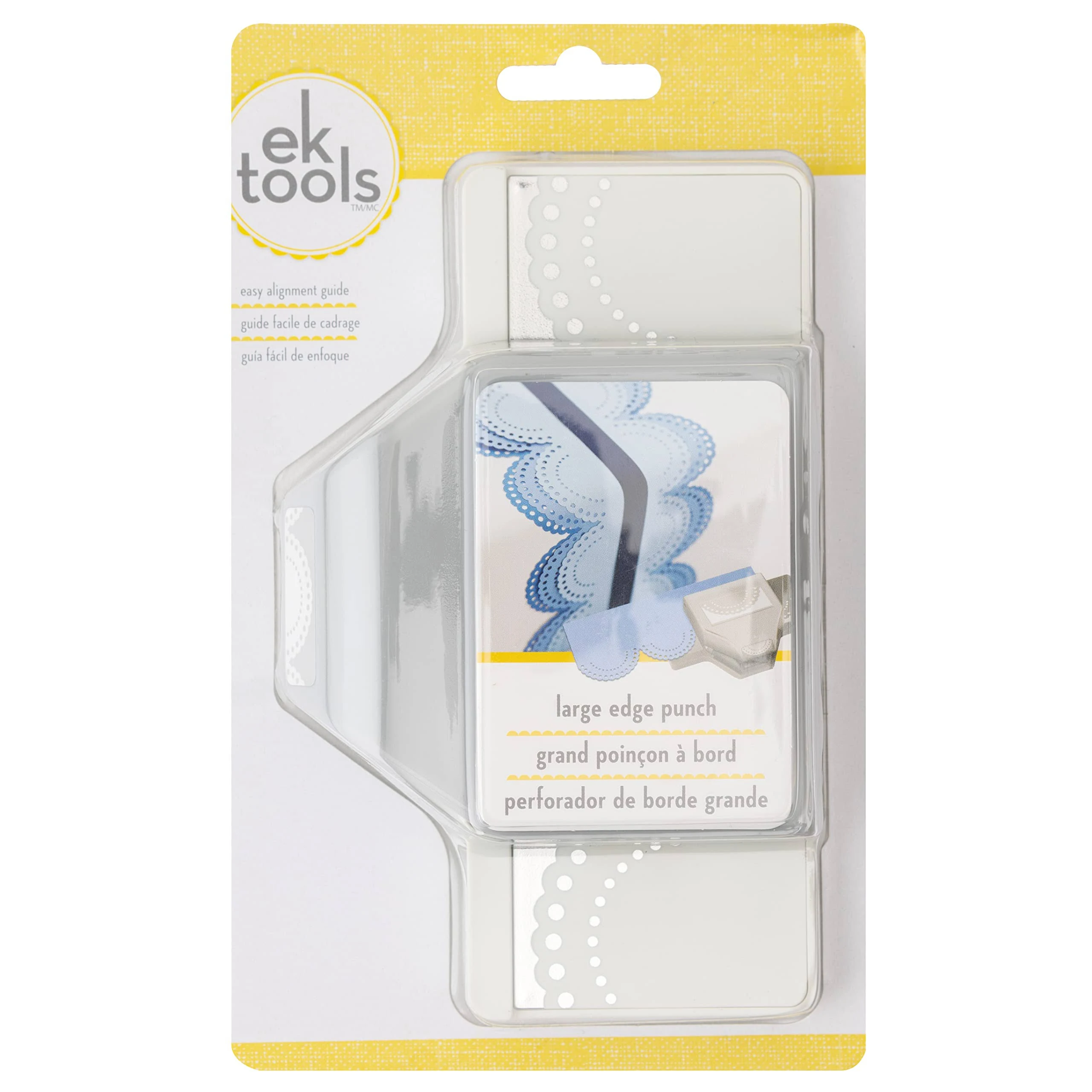 EK Tools PSN LE Dotted Scallop 54-50073, Gray