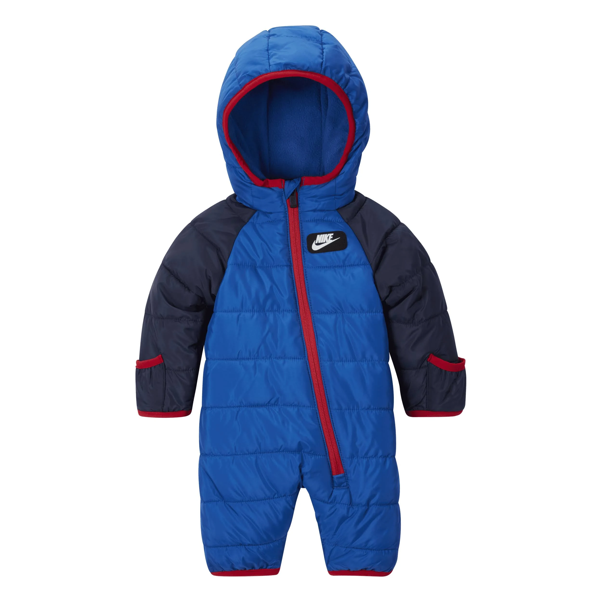 Nike Baby Boy Size 3 months, 3M, Puffer Snowsuit Snow Pants Jacket, Royal Blue 