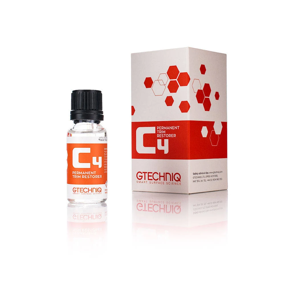 C4 Permanent Trim Restorer (Bottle Size: 30ml)