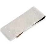 TUMI - Nassau Ballistic Etched Money Clip - Money Clip Card Wallet - With RFID Lock Wallet Protection - Wallet Cash Clip - Silver-