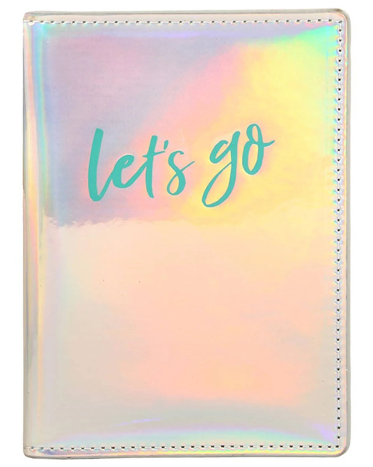 Eccolo Travel Passport Cover Case with Document Holder Storage Pocket, Travel Must Have with Premium Synthetic Leather Design, (Iridescent, 5.5X4 inches)