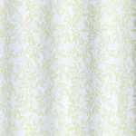 Laura Ashley Printed PEVA 70 in. x 72 in. Green Apple Leaf Shower Curtain LAC014409